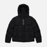 Trapstar Decoded Quilted Jacket With Hood Black - Image 2
