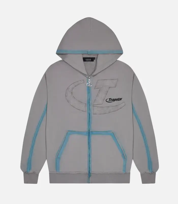 Trapstar-Hyperdrive-Hoodie-Grey-2 trapstar Hoodie
