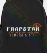Trapstar Bag Australia – Black Body Bag, signature branding, compact build