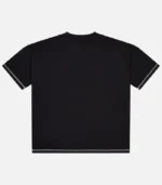 Trapstar T-shirt Australia – Patchwork Script T-Shirt in Black with raised script detailing