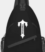 Trapstar Bag Australia – Black Center Bag, durable everyday build