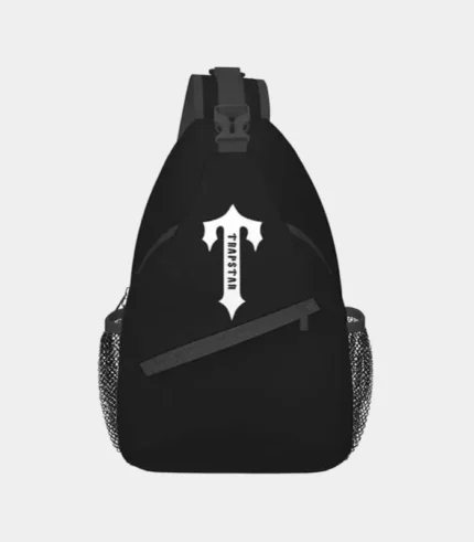 Trapstar Bag Australia – Center Bag in Black with signature branding