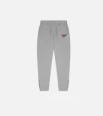 Trapstar Tracksuit Australia – Chenille Decoded Tracksuit in Grey/Red, textured chenille detail