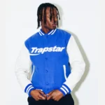 Trapstar Jacket Australia – Unisex Chenille Hyperdrive Jacket with textured finish