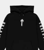 Trapstar Dave Hoodie in Black, relaxed fit streetwear piece