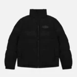 Trapstar Jacket Australia – Black Hyperdrive Stepp Jacket, distinct detailing