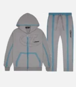 Trapstar Tracksuit Australia – Hyperdrive Tracksuit in Gray with distinct detailing
