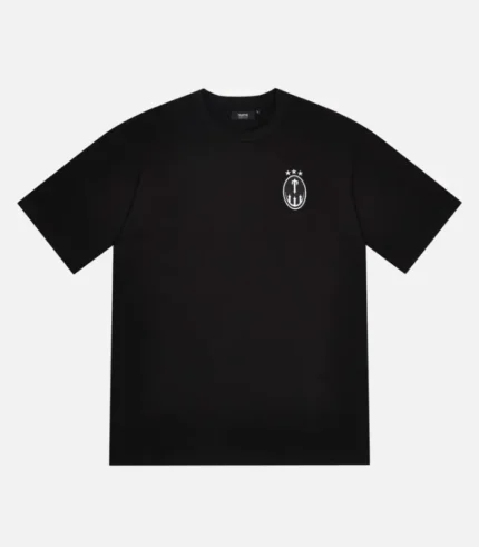Trapstar T-shirt Australia – Irongate Insignia T-Shirt in Black with signature graphic