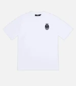Trapstar T-shirt Australia – Irongate Insignia T-Shirt in White/Blue with signature graphic