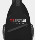 Trapstar Bag Australia – Black It's A Secret Bag, signature branding