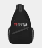 Trapstar Bag Australia – It's A Secret Bag in Black with signature branding