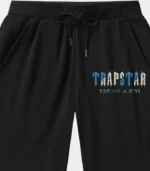 Trapstar Shorts Australia – Black It's A Secret Shorts with signature branding