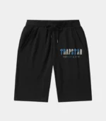 Trapstar Shorts Australia – It's A Secret Shorts in Black with signature branding