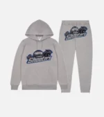 Trapstar Tracksuit Australia – Shooters Tracksuit in Gray, coordinated streetwear set