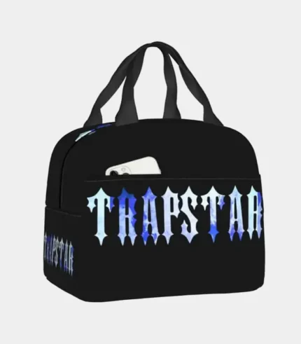 Trapstar Bag Australia – Shoulder Bag in Black with signature branding