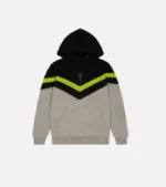 Trapstar Tracksuit Australia – Gray V-Stripe Tracksuit, signature stripe detail