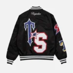 Trapstar Jacket Australia – Wildcard Stadium Varsity Jacket, signature detailing